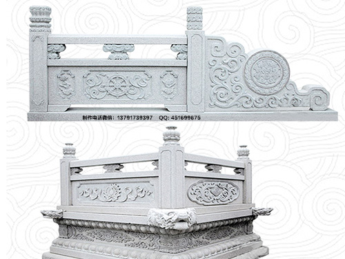 花崗巖石欄桿雕刻施工與風(fēng)水吉祥作用